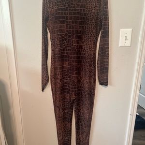Mesh Jumpsuit